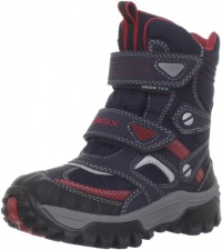 Geox ChimalayaWPF5 Boot (Toddler/Little Kid/Big Kid),Navy/Red,29 EU(11 M US Little Kid)