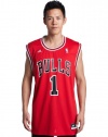 NBA Chicago Bulls Red Replica Jersey Derrick Rose #1