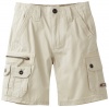 Micros Boys 2-7 Raw Short, Dark Stone, Medium/5