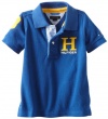 Tommy Hilfiger Boys 2-7 Short Sleeve Philip Polo Shirt, Limoges Blue, 7 Regular