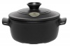 Emile Henry Flame Top 1.9-Quart Round Oven, Black