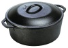 Lodge Logic L10DOL3 7 Quart Dutch Oven with loop handles