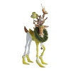 Hand-painted in Patience Brewster's signature color palette, Prancer is an intricately detailed collectible ornament.