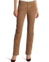 Not Your Daughter's Jeans Women's Hayden Straight Leg Jean, Caramel, 8