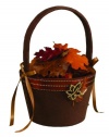 Hortense B. Hewitt Wedding Accessories Flower Girl Basket, Fall in Love