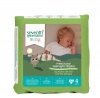 Seventh Generation Baby Free & Clear Overnight Diapers, Stage 4, 24 Count (Pack of 4)