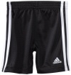 Adidas Boys 2-7 Adidas Mesh Shorts, Black, 4T