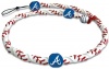 MLB Atlanta Braves Classic Frozen Rope Baseball Necklace