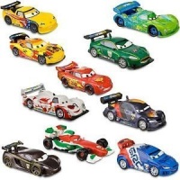 Disney / Pixar CARS 2 Movie Exclusive PVC 10Pack Deluxe Figurine Playset