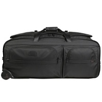 It doesn't get bigger - or easier - than this. Whether you are headed to the slopes, a rail tour of Europe or a long beach vacation for two, just load up this easy-access duffel and wheel it away.