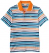 Puma Golf Boy's YD Stripe Polo Tee