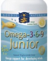 Nordic Naturals - Omega 3-6-9 Junior Lemon, 180 softgels