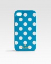 Flirty polka dots cover this protective iPhone® case for a notice-me look. Silicone2½W X 4½H X ¾DImportedPlease note: iPhone® not included. 