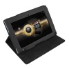 MiniSuit Multi-View Acer Iconia Tab W500 W501 10.1-Inch Tablet Leather Stand Andjustable Angle Case Cover Folio (Black)