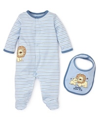 Little Me Infant Boys' Loveable Lions Footie - Sizes 3-9 Months