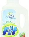 Fit Fruit & Vegetable Wash, Soaker/Refill Bottle, 32-Ounce Units (Pack of 3)