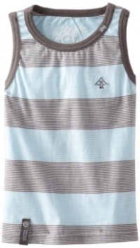 LRG - Kids Boys 2-7 Little Striped Tank Top, Crystal Blue, 7