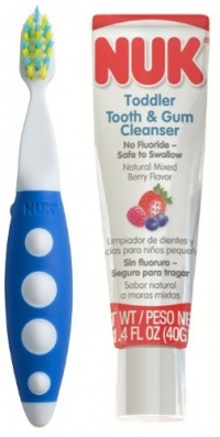 NUK Toddler Tooth and Gum Cleanser, 1.4 Ounce