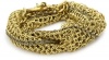 Nancy Bacich Chain Mail Mesh Double Wrap Gold Plate Bracelet