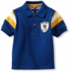 Tommy Hilfiger Boys 2-7 Justin Short Sleeve Polo, Limoges Blue, 5 Regular