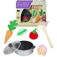 Playskool Rose Petal Cottage Stew & Simmer Veggie Set