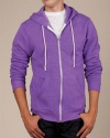 Alternative Unisex 6.4 oz. Rocky Full-Zip Hoodie - ECO TRUE PURPLE - XS