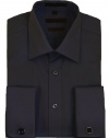 Black French Cuff Dress Shirt (Cufflinks Included)