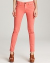 Punch up your denim portfolio with these vividly hued DL1961 skinny jeans.