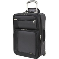 Ricardo Beverly Hills Venice Lite Luggage 21-Inch Expandable Wheelaboard, Charcoal/Midnight Black