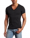 Alternative Men's Boss V-Neck Tee, Black, XX-Large