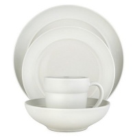 Dansk Tera White 4-Piece Place Setting, Service for 1