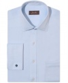 Sleek sophisticated style that is unparalleled. This Tasso Elba dress shirt is always a classic.