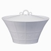 Modern in design with a raised circular pattern, made from French Limoges Porcelain. Dishwasher and microwave safe.