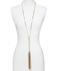 Michael Kors Lariat Tassel Necklace,