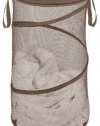 Whitmor 6926-1170-CHOC 15 inch Collapsible Laundry Hamper, Chocolate