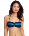 La Blanca Women's Mahalo Cup Bandeau, Midnight, 8