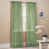 2 Piece Solid Sage Green Sheer Window Curtains/drape/panels/treatment 60w X 84l