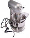 KitchenAid KP26M1XNP Professional 600 Series 6-Quart Stand Mixer, Nickel Pearl