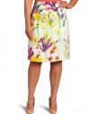 Calvin Klein Women's Plus-size Printed Pencil Skirt