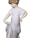 Nao by Lladro Collectible Porcelain Figurine: Special ColorSplash Edition: HOW PRETTY - 8 3/4 tall - beautiful girl...