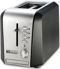 DeLonghi CTH2003B 2-Slice Metal Toaster