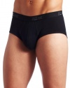 2(x)ist Men's Pima Contour Pouch Brief, Black, Large