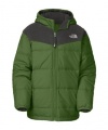 The North Face Boys Reversible True or False Jacket (Sizes 7S - 20XL) - conifer green, s/7-8