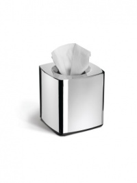 simplehuman Square Tissue Box Holder, Chrome