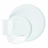 Dansk Arabesque White 4-Piece Place Setting, Service for One