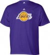 adidas Los Angeles Lakers Toddler Purple Primary Logo T-shirt (3T)