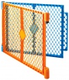 North States Superyard Colorplay 2 Panel Extension Kit, Orange/Blue