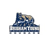 Set of Two Brigham Young University Carster Collegiate Car Drink Coasters