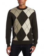 Dockers Men's Exploded Argyle Crew Sweater