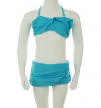 Jantzen Swim Girls 7-16 Vamp Bikini,Aqua,16